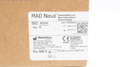 Teleflex MAD300 MAD Nasal Intranasal Mucosal Atomization Device - Box of 25 (x)